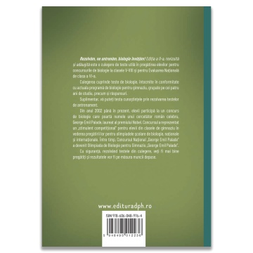 Rezolvam, ne antrenam, biologie invatam! - Culegere de teste pentru biologie clasele V-VIII - Img 2