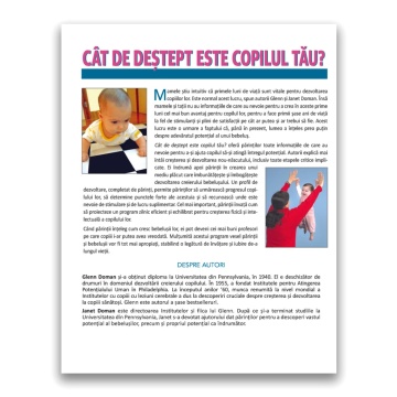 Cat de destept este copilul tau? Dezvolta si cultiva intregul potential al nou-nascutului tau - Img 2