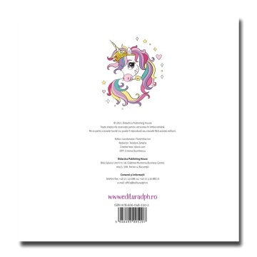 Colorez Unicorni: Carte de colorat - Img 2