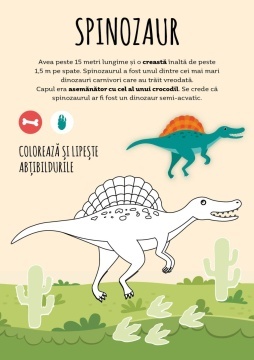 Dinozaurii - Activitati si abtibilduri - Img 5