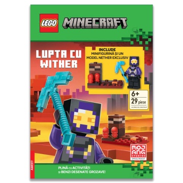 LEGO Minecraft – Lupta cu Wither. Activitati si benzi desenate