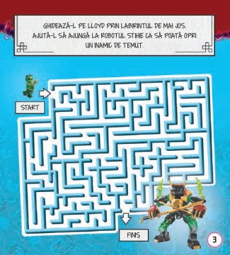 LEGO NINJAGO – Descopera aventurile ninja. Caiet de activitati si ghid ninja - Img 3
