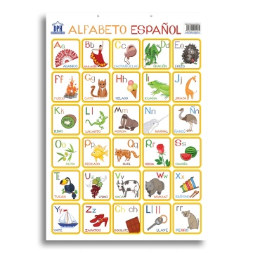Plansa - Alfabetul ilustrat al limbii spaniole