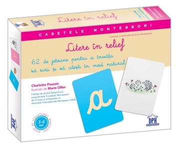 Casetele Montessori - Litere in relief