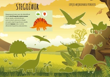 Dinozaurii - Activitati si abtibilduri - Img 3