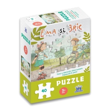 Ema si Eric in parc: Puzzle