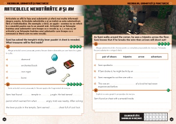 Minecraft - Caiet de limba engleza 9-10 ani - Img 5