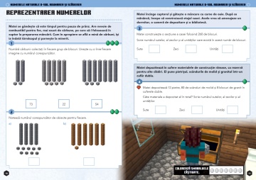 Minecraft - Caiet de matematica 8-9 ani - Img 3