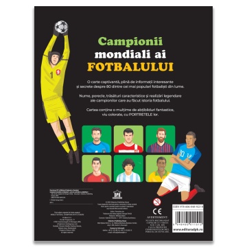 Campionii mondiali ai fotbalului - carte cu abtibilduri - Img 2