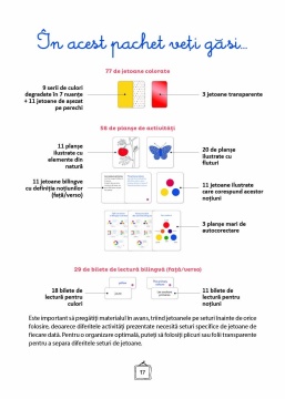 Explorez culorile cu Montessori - In Romana si in Engleza - 163 de jetoane pentru dezvoltarea vocabularului si a creativitatii - Img 4