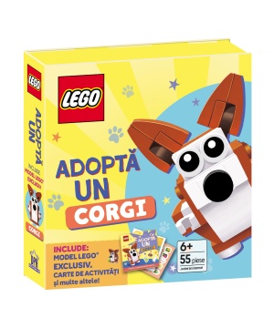 LEGO – Adopta un Corgi. Activitati pentru micii iubitori de animale