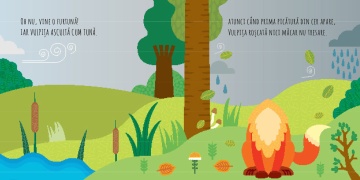 Vulpita - Carte cu marioneta pentru deget - Img 4