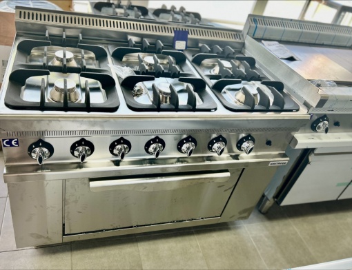 Gastrode 6ца газови котлони с газова фурна