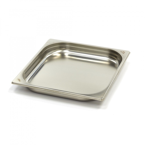 Контейнер Gastronorm 2/3 GN - 4cm дълбочина - 32,5 x 35,4cm - неръждаема стомана