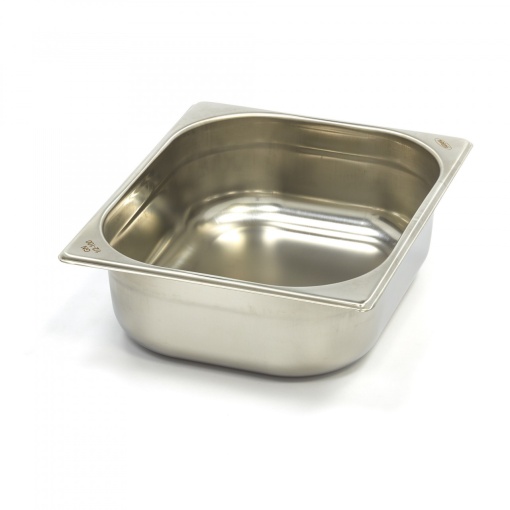 Контейнер Gastronorm 1/2 GN - 10cm дълбочина - 32,5 x 26,5cm - неръждаема стомана