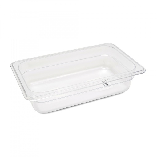 Контейнер Gastronorm 1/4 GN - 6,5cm Дълбок - 26,5 x 16,2 cm - Поликарбонат