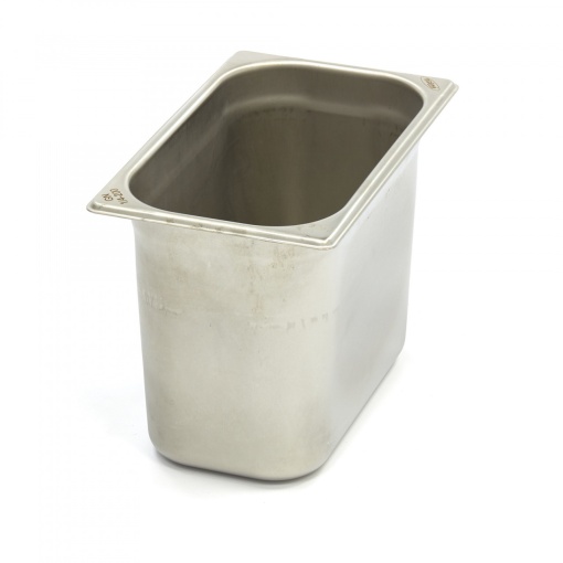 Контейнер Gastronorm 1/4 GN - 20cm дълбочина 26,5 x 16,2cm - неръждаема стомана