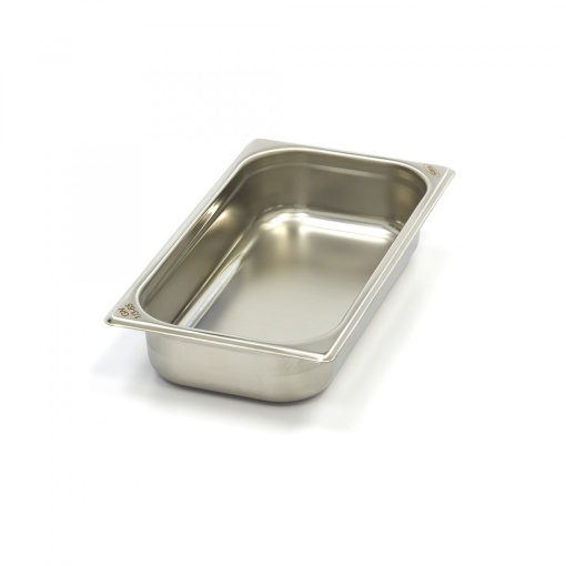 Контейнер Gastronorm 1/3 GN - 6,5cm дълбочина - 32,5 x 17,6cm - неръждаема стомана