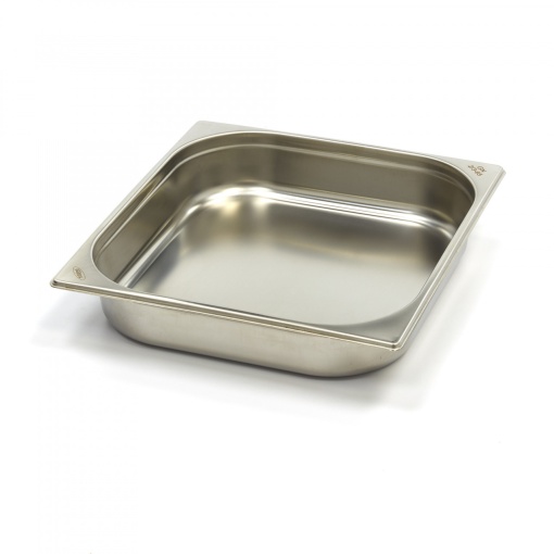 Контейнер Gastronorm 2/3 GN - 6,5cm дълбочина - 32,5 x 35,4cm - неръждаема стомана