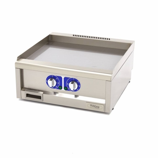 Професионален гладък грил - Електрически - Double Unit - 60cm дълбочина
