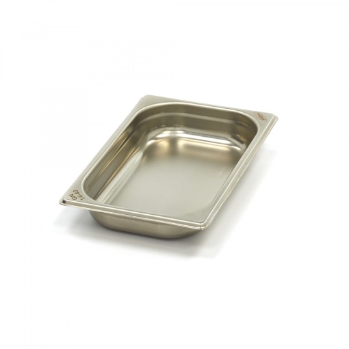Контейнер Gastronorm 1/4 GN - 4cm дълбочина- 26,5 x 16,2cm - неръждаема стомана