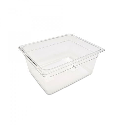 Контейнер Gastronorm 1/2 GN - 15cm дълбок - 32,5 x 26,5 cm - Поликарбонат