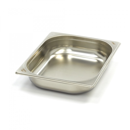 Контейнер Gastronorm 1/2 GN - 6,5cm дълбочина - 32,5 x 26,5cm - неръждаема стомана