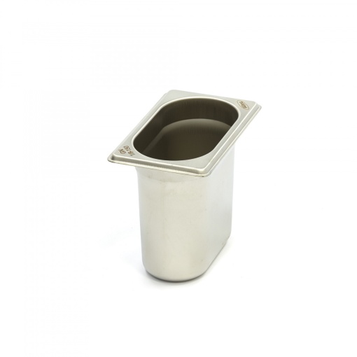 Контейнер Gastronorm 1/9 GN - 15cm дълбочина - 17,6 x 10,8cm - неръждаема стомана