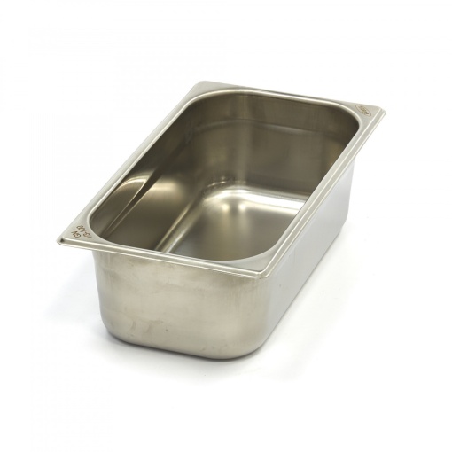 Контейнер Gastronorm 1/3 GN - 10cm дълбочина - 32,5 x 17,6cm - неръждаема стомана