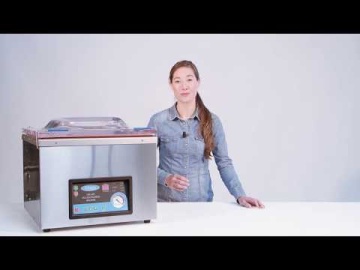 Кетъринг Пакетираща машина за вакуумиране на пакети 40см лента и камера Ш42 x Д44 x В20cm