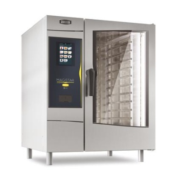 Комбинирана фурна ZANUSSI Magistar Combi TS на природен газ, 8 тави, 600x400 мм, за пекарни