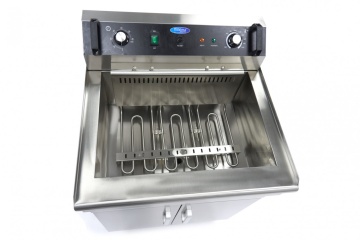 Професионален фритюрник с дренажен кран 35 л - 400V - Img 3