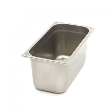 Контейнер Gastronorm 1/3 GN - 15cm дълбочина - 32,5 x 17,6cm - неръждаема стомана