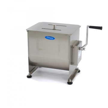 Миксер/бъркачка за месо 30 л - ръчен - за 22,5kg месо - Img 1