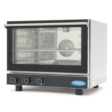 Конвектомат с пара - подходяща за 4 тави (1/1 GN / 60 x 40 cm) - аналогова - 400V