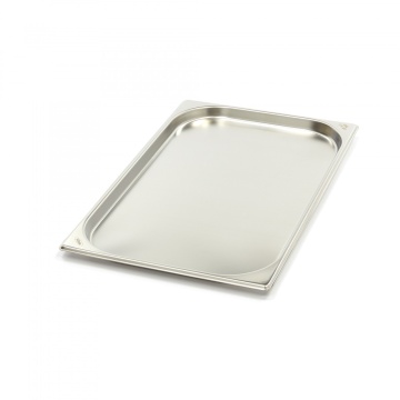 Контейнер Gastronorm 1/1 GN - 2cm дълбочина - 53 x 32,5cm - неръждаема стомана