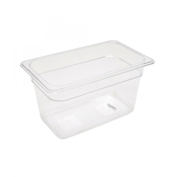 Контейнер Gastronorm 1/4 GN - 15cm дълбок - 26,5 x 16,2 cm - Поликарбонат