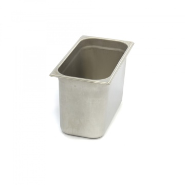 Контейнер Gastronorm 1/3 GN - 20cm дълбочина - 32,5 x 17,6cm - неръждаема стомана