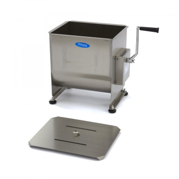Миксер/бъркачка за месо 30 л - ръчен - за 22,5kg месо - Img 2