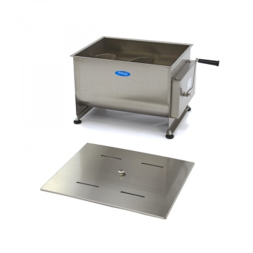 Миксер/бъркачка за месо - 50 л - ръчен - Двойна ос - за 37,5kg месо - Img 2