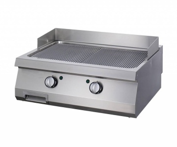 Газова скара с набраздена плоча - 70cm дълбочина
