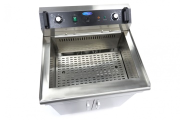 Професионален фритюрник с дренажен кран 35 л - 400V - Img 2