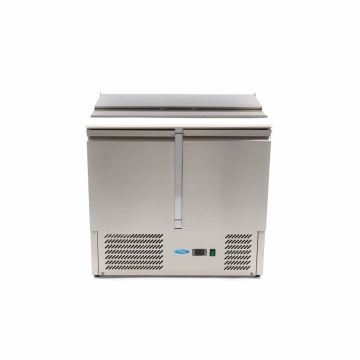 Хладилна маса 2 врати - 90cm - 257 л салати - Img 4