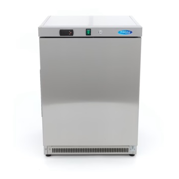 Хладилник - 200L - 3 регулируеми рафта - неръждаема стомана - Img 2