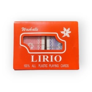 Set 2 pachete cărți de joc din plastic