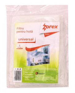 Zorex, filtru hota, universal, 48/58cm., 2bucati/pachet