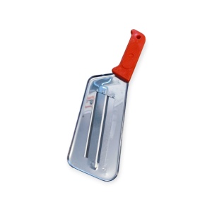 Cuțit cu două lame, din inox, pentru tocat varză – rapid, eficient și la preț excelent!