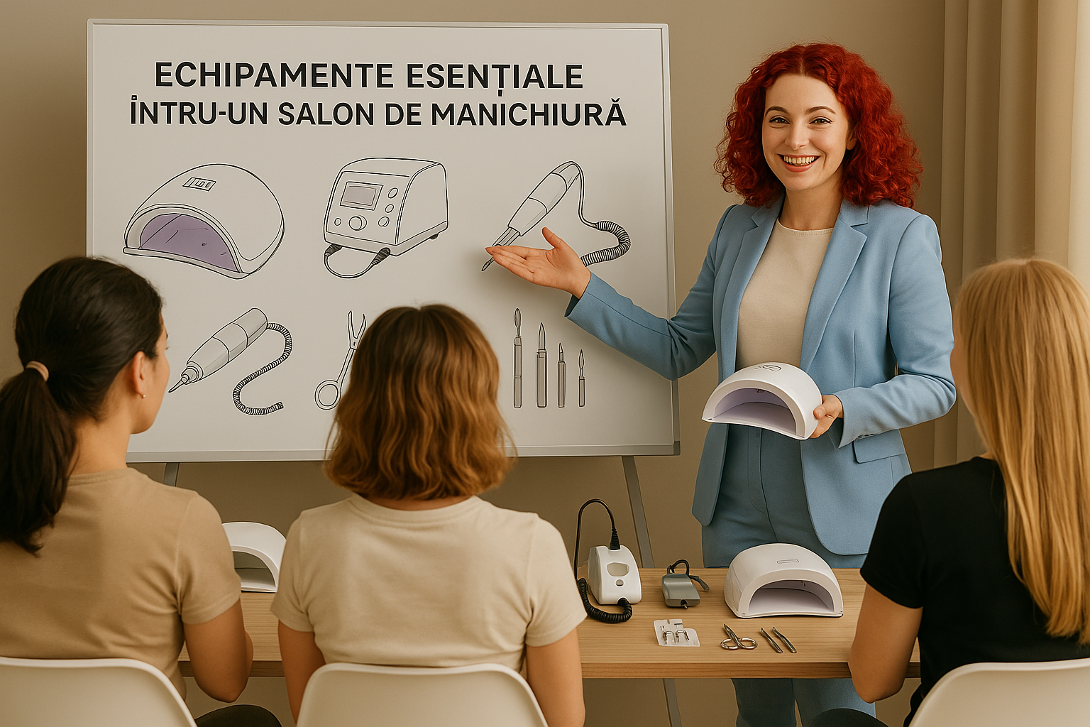 Echipamentele Esențiale într-un Salon de Manichiură: Ce Nu Trebuie să Îți Lipsească