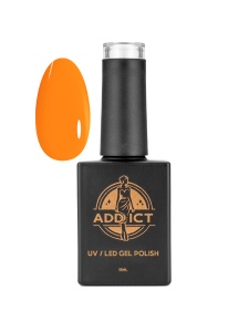 Oja semipermanenta 13 ml Addict - Orange, Portocaliu