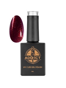 Oja semipermanenta 13 ml Addict - Garnet Glow, Rosu
